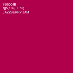 #B0004B - Jazzberry Jam Color Image