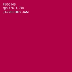 #B00146 - Jazzberry Jam Color Image