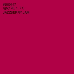 #B00147 - Jazzberry Jam Color Image