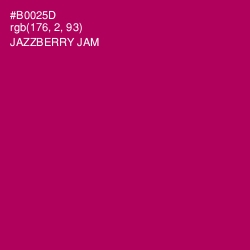 #B0025D - Jazzberry Jam Color Image