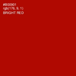 #B00901 - Bright Red Color Image