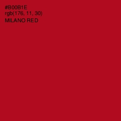 #B00B1E - Milano Red Color Image