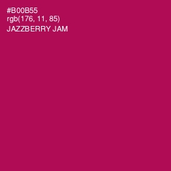 #B00B55 - Jazzberry Jam Color Image