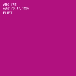 #B0117E - Flirt Color Image