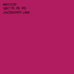 #B01C5F - Jazzberry Jam Color Image