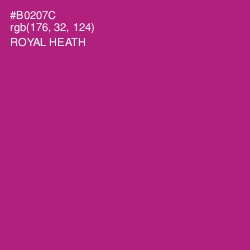 #B0207C - Royal Heath Color Image
