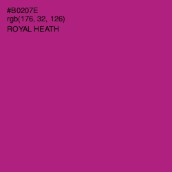 #B0207E - Royal Heath Color Image