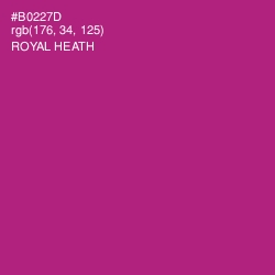 #B0227D - Royal Heath Color Image