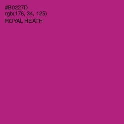 #B0227D - Royal Heath Color Image