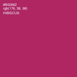 #B02662 - Hibiscus Color Image