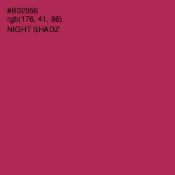 #B02956 - Night Shadz Color Image