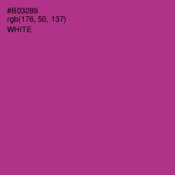 #B03289 - Medium Red Violet Color Image