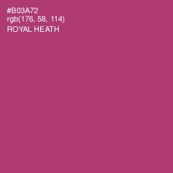 #B03A72 - Royal Heath Color Image