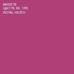 #B03F78 - Royal Heath Color Image