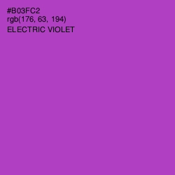 #B03FC2 - Electric Violet Color Image