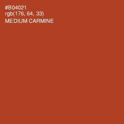 #B04021 - Medium Carmine Color Image