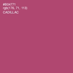 #B04771 - Cadillac Color Image