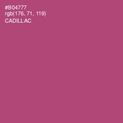 #B04777 - Cadillac Color Image