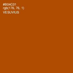 #B04C01 - Vesuvius Color Image