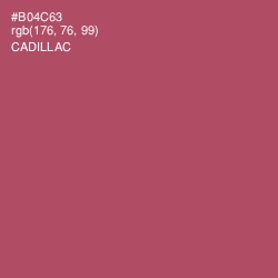 #B04C63 - Cadillac Color Image