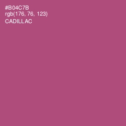 #B04C7B - Cadillac Color Image