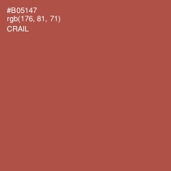 #B05147 - Crail Color Image