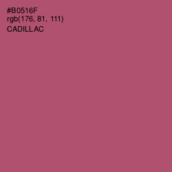 #B0516F - Cadillac Color Image