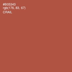 #B05343 - Crail Color Image