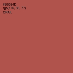 #B0534D - Crail Color Image