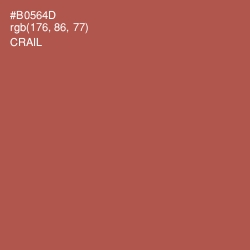 #B0564D - Crail Color Image