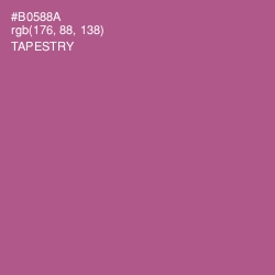 #B0588A - Tapestry Color Image