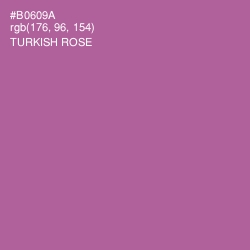 #B0609A - Turkish Rose Color Image