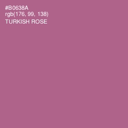 #B0638A - Turkish Rose Color Image