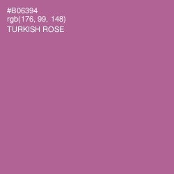 #B06394 - Turkish Rose Color Image