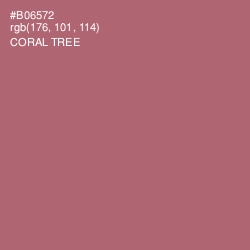 #B06572 - Coral Tree Color Image
