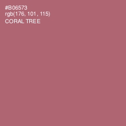 #B06573 - Coral Tree Color Image