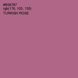 #B06787 - Turkish Rose Color Image