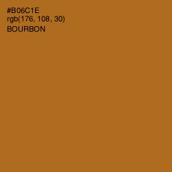 #B06C1E - Bourbon Color Image