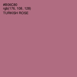 #B06C80 - Turkish Rose Color Image