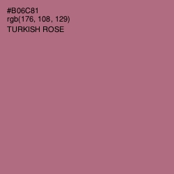 #B06C81 - Turkish Rose Color Image