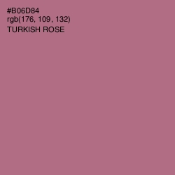 #B06D84 - Turkish Rose Color Image