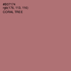 #B07174 - Coral Tree Color Image