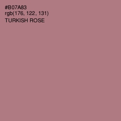 #B07A83 - Turkish Rose Color Image