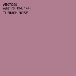 #B07C90 - Turkish Rose Color Image