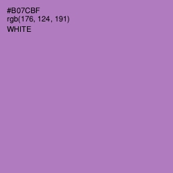 #B07CBF - Lavender Purple Color Image