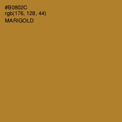 #B0802C - Marigold Color Image