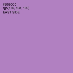 #B080C0 - East Side Color Image