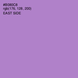 #B080C8 - East Side Color Image