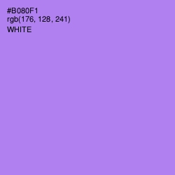 #B080F1 - Dull Lavender Color Image