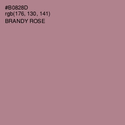 #B0828D - Brandy Rose Color Image